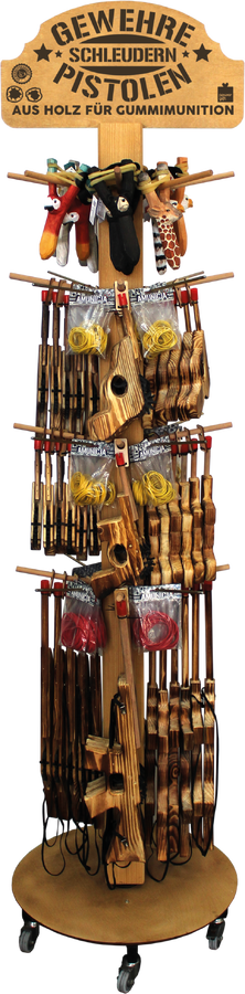 Stojak - Guns slingshots pistols