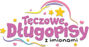 Logo Tęczowy długopis z imieniem